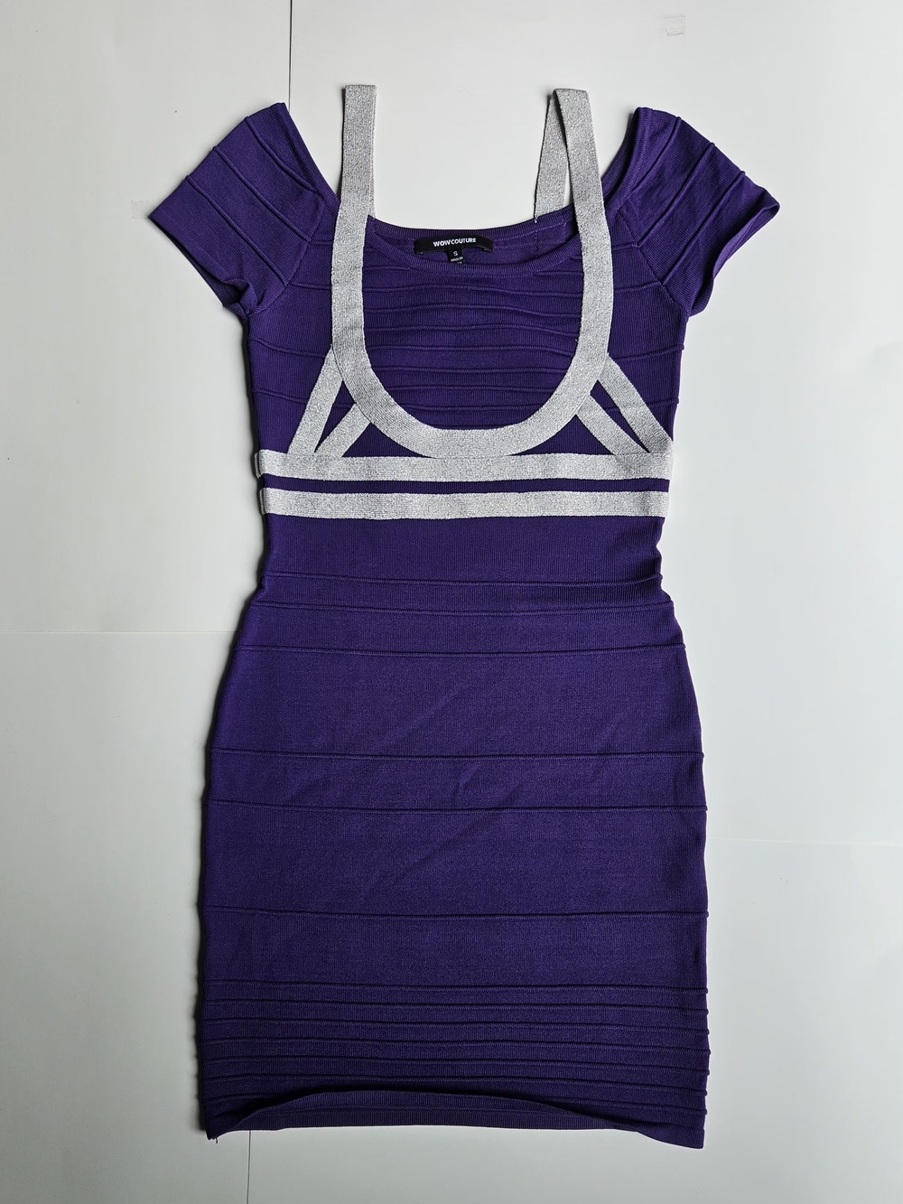 WOW couture Purple Mini Dress